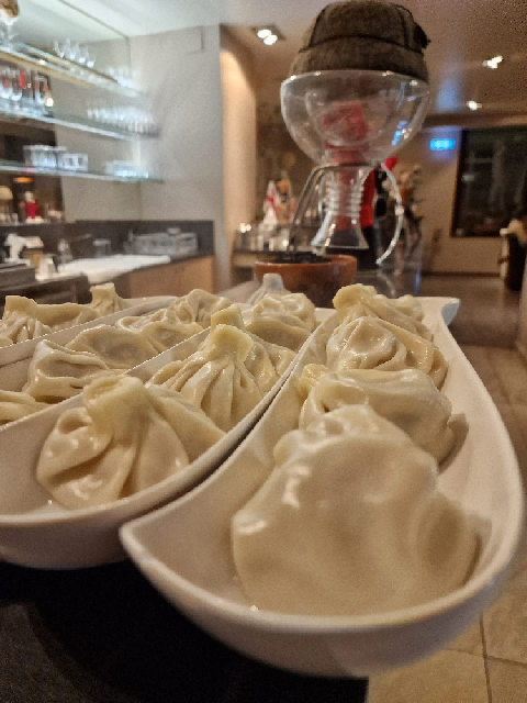 Khinkali im Restaurant Alaverdi